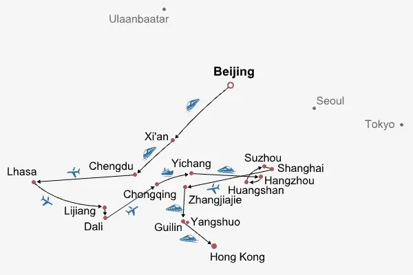 30 Days Private Tour of Beijing-Xi'an-Chengdu-Lhasa-Lijiang-Dali-Chongqing-Yangzte River-Yichang-Hangzhou-Huangshan-Suzhou-Shanghai-Zhangjiajie-Guilin-Yangshuo-Guilin-Hong Kong — photo 3