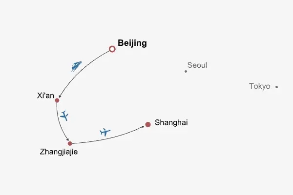 11 Days Private Tour of Beijing - Xi'an - Zhangjiajie - Shanghai — photo 3