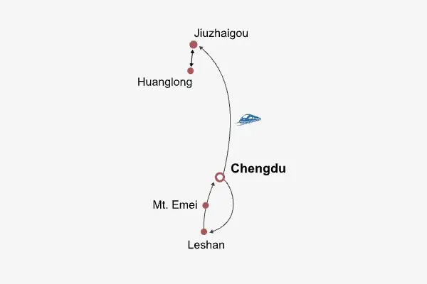 6 Days Private Tour of Chengdu - Leshan - Mt. Emei - Chengdu - Huanglong - Jiuzhaigou — photo 3