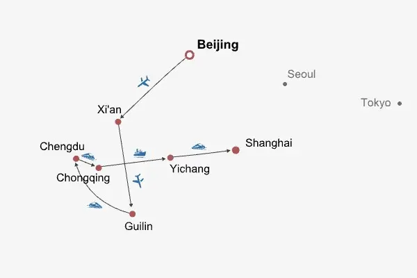15 Days Small Group Tour of Beijing - Xi'an - Guilin - Chengdu - Chongqing - Yangtze River Cruise - Yichang - Shanghai — photo 3