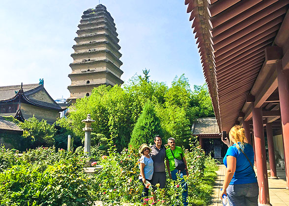 Small Wild Goose Pagoda