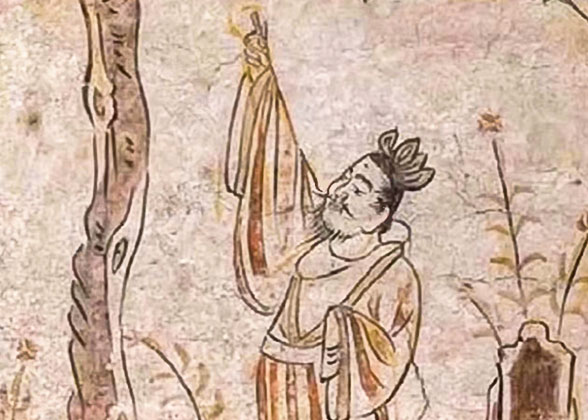 A Vivid Mural from Tang Dynasty