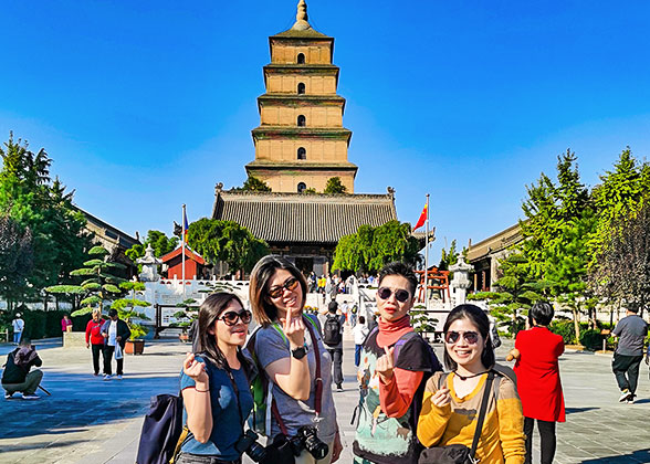 Giant Wild Goose Pagoda, Xi'an