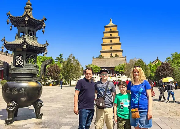Giant Wild Goose Pagoda, Xi'an