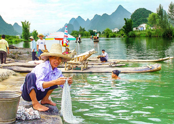 Countryside Scene of Yangshuo