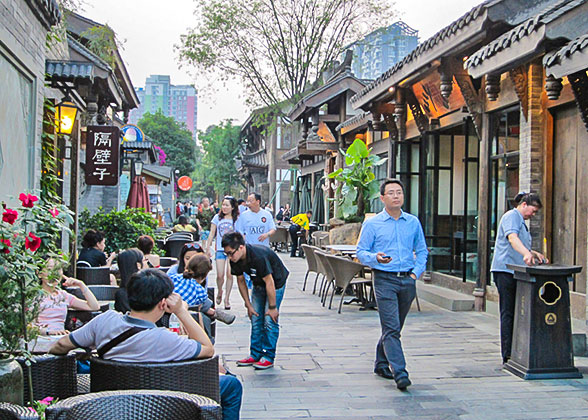 Wide and Narrow Alley, Chengdu