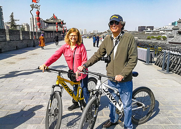 Cycling on the City Wall